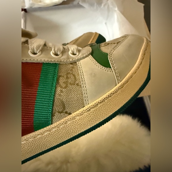 GUCCI WOMEN SCREEN SNEAKER MULE - Picture 13 of 16